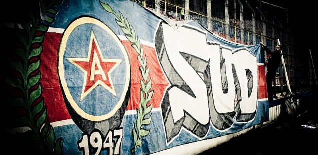 peluza sud Steaua ultra