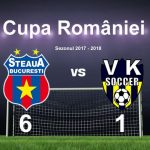 steaua bucuresti v.k. soccer 6-1