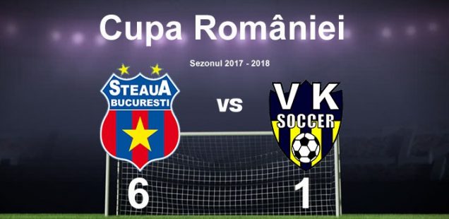 steaua bucuresti v.k. soccer 6-1