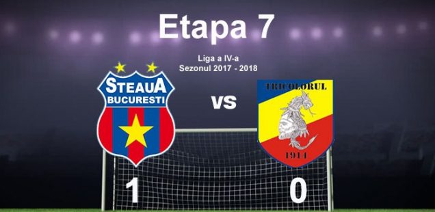 Steaua Bucuresti A.S. Tricolor Bucuresti 1-0