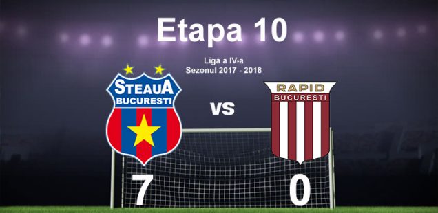 Steaua Bucuresti, AFC Rapid Bucuresti, 7-0