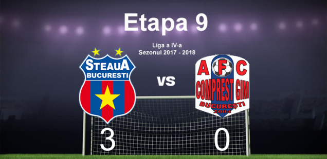 Steaua Bucuresti - Comprest GIM 3-0