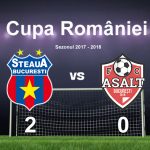 steaua afc asalt 2-0 cupa romaniei
