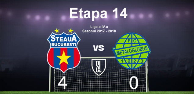 steaua bucuresti metaloglobus II, 4-0