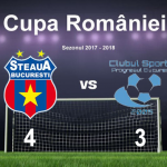 Steaua Bucuresti, CS Progresul 2005, Cupa Romaniei