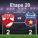 Dinamo Bucuresti - Steaua Bucuresti 2-2 (1-2)