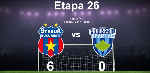 steaua bucuresti progresul spartac II 6-0