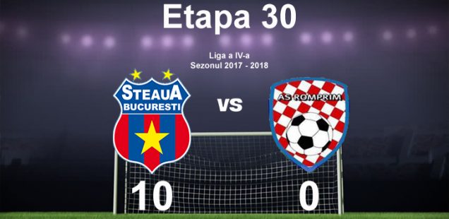 steaua as romprim 10-0