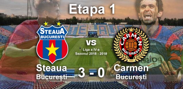 Steaua Bucuresti Carmen Bucuresti 3-0