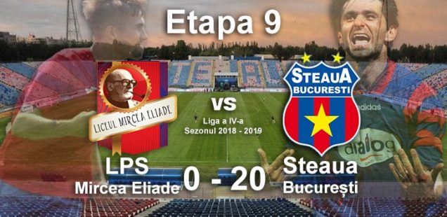 lps mircea eliade steaua bucuresti 0-20