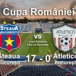 steaua bucuresti atletico bucuresti 17-0