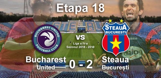 bucharest united steaua bucurești 0-2