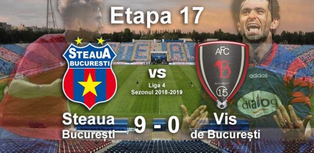 steaua bucurești - vis de bucurești 9-0