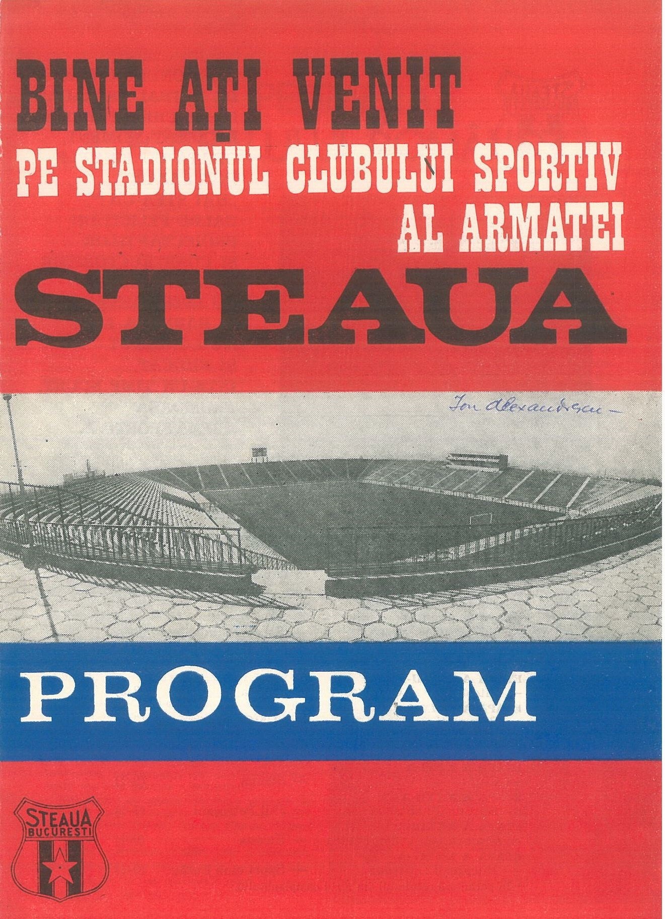 inaugurarea stadionului Steaua