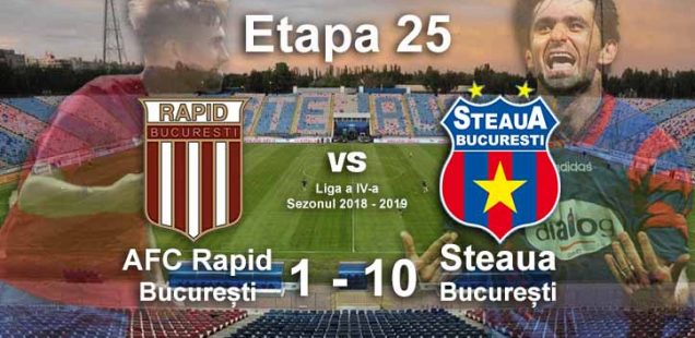 afc rapid - Steaua București 1-10