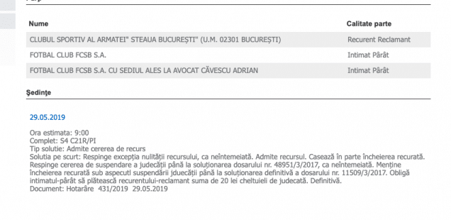 anularea suspendării procesului pentru recuperarea prejudiciului