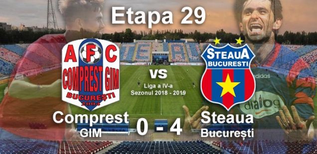 Comprest GIM - Steaua București 0-3