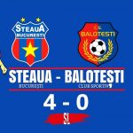 Steaua București CS Balotești 4-0 Cupa României