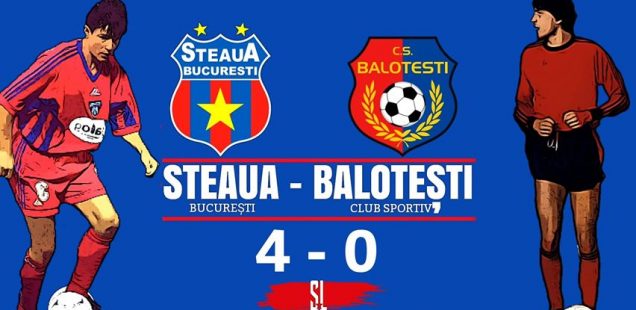 Steaua București CS Balotești 4-0 Cupa României