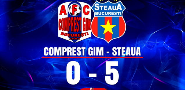 comprest GIM - Steaua București 0-5