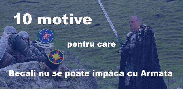 10 motive pentru care o împăcare între gigi becali și armată nu poate avea loc