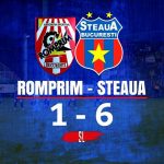 AS Romprim - Steaua, 1-6