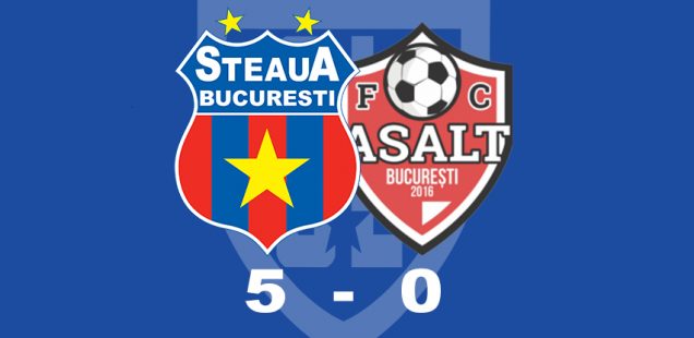 Steaua AFC Asalt 5-0