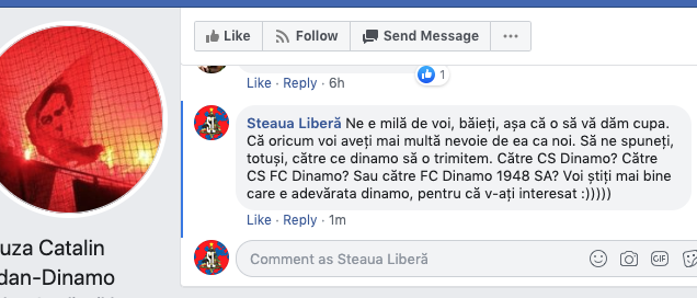 Steaua Liberă securiștii dinamo