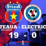 Steaua București - ACS Electrica 19-0