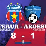 Steaua București Argeșul Mihăilești 8-1