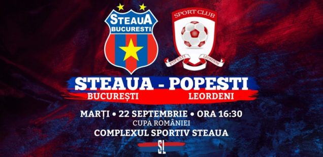 steaua bucurești cupa româniei popești leordeni