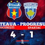 Steaua București Progresul Spartac