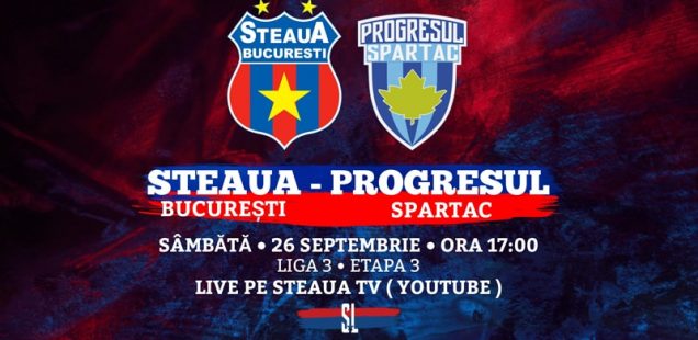 Steaua București - Progresul Spartac