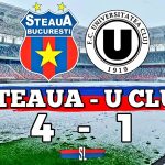 amical steaua u cluj 4-1