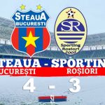 amical Steaua București Sporting Roșiori