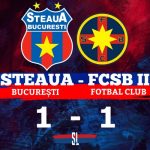 steaua bucurești fc fcsb 2 1-1