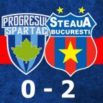 progresul spartac steaua bucurești 0-2