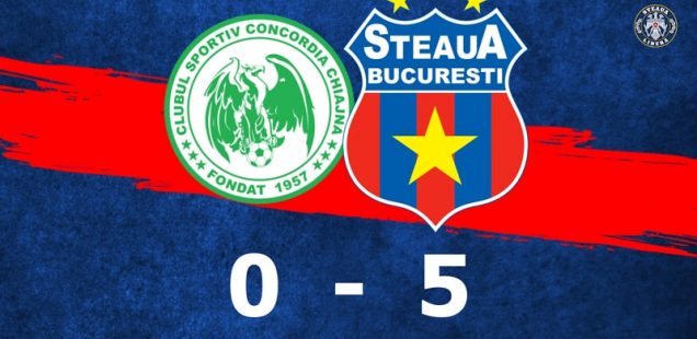 concordia chiajna 2 steaua bucurești