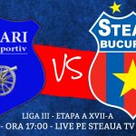 cs tunari - Steaua București