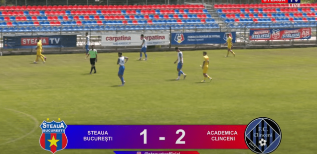 Steaua București - Academica Clinceni amical 1-2