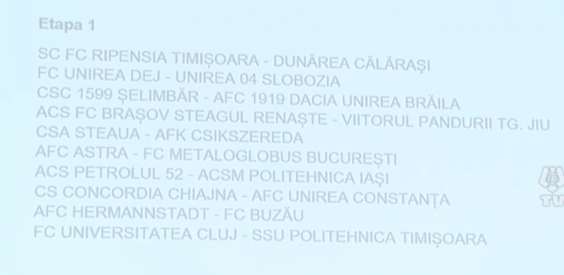 Program Steaua București Liga 2 sezon 2021-2022