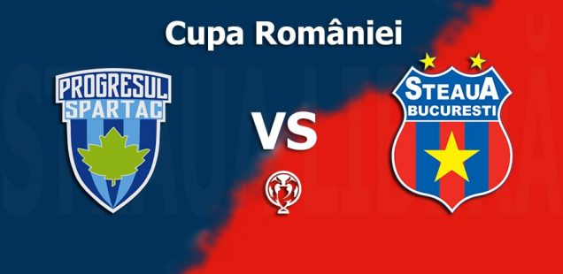 progresul spartac steaua bucuresti cupa romaniei