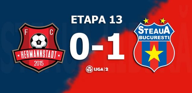 hermannstadt steaua bucurești 0-1