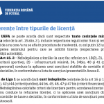 licență liga 1