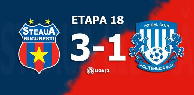 Steaua București - Poli Iași 3-1