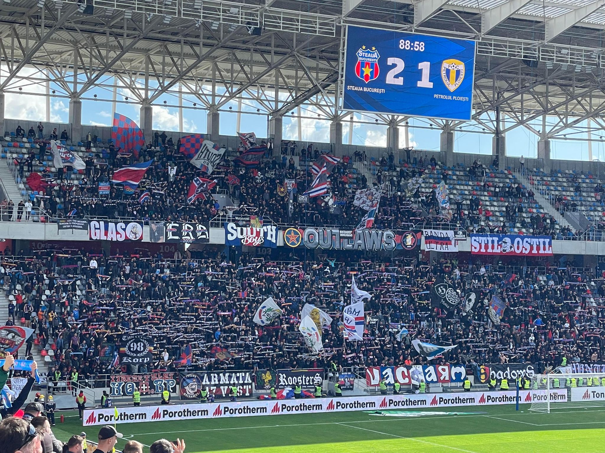 BUCURESTI - LIGA 2 - PLAY OFF - CSA STEAUA BUCURESTI - PETROLUL PLOIESTI - 2  APR 2022 - Inquam Photos