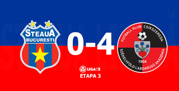 steaua csikszereda 0-4