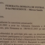 dovada că gigi becali nu a preluat steaua