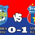 dunărea călărași steaua bucurești 0-1