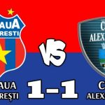 steaua bucurești csm alexandria 1-1